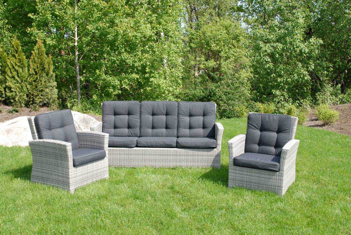 Support Medium putesett 3+1+1 - design Melangesort, 5 puter 