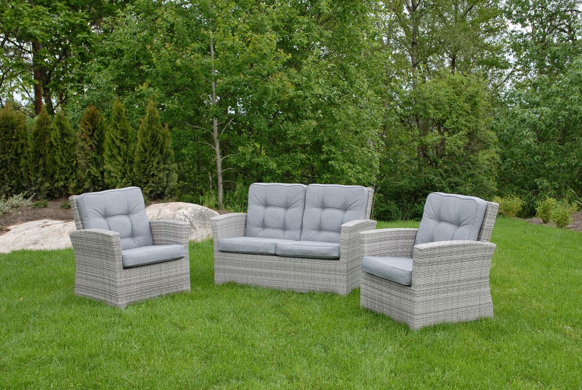 Support Medium putesett 2+1+1 - design Melangegrå, 4 puter 