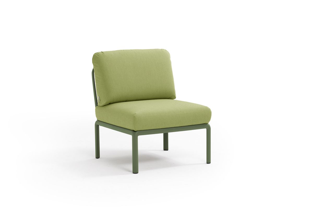 Nardi Komodo 5 hjørnesofa m/puter - agavegrønn/avocadogrønn