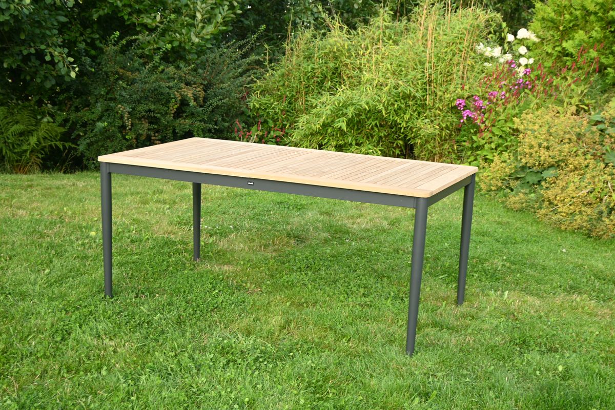 Hartman Silencio Butterfly uttrekksbord 160/220x90 cm - teak 