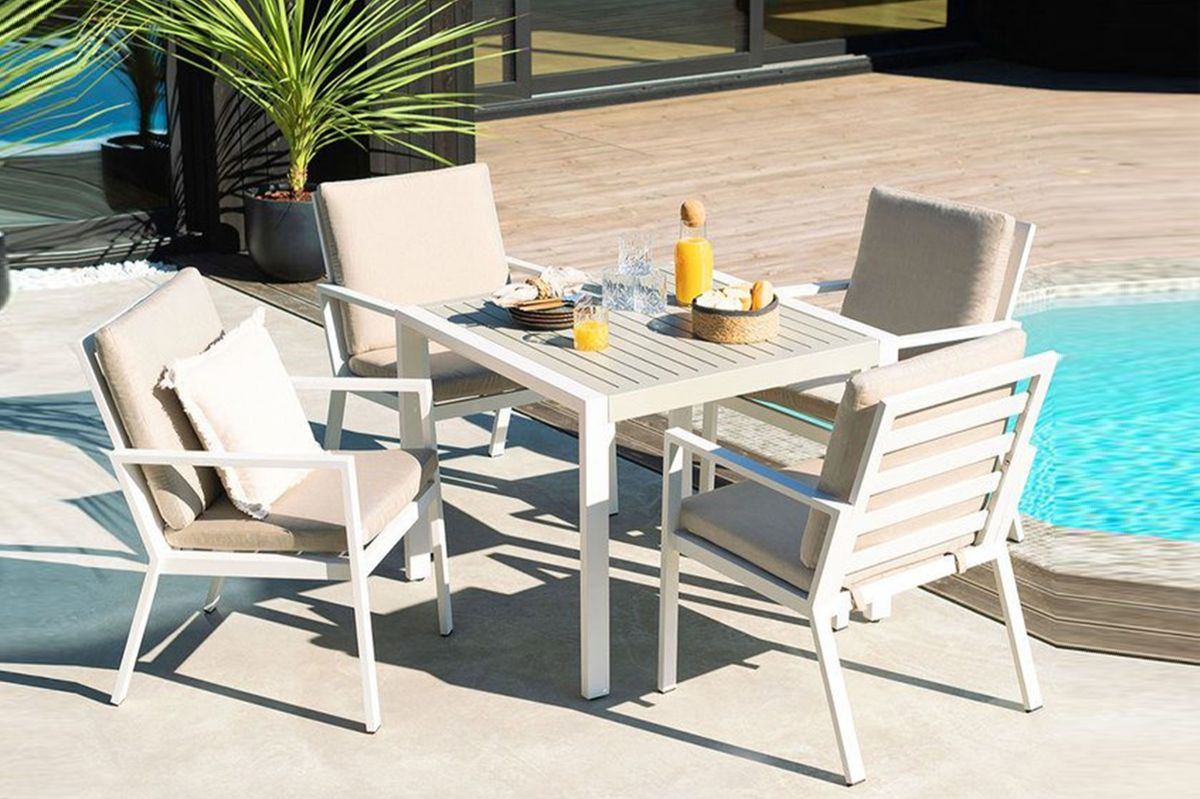 Messi 52 putetrekk sett til 4 stoler - design Lys gråbeige, 8 putetrekk 