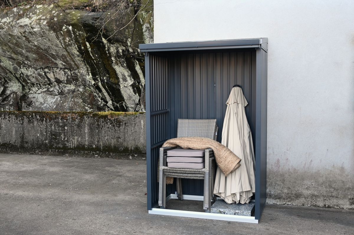 Hörmann Classic M bod med 3 vegger - antrasittgrå