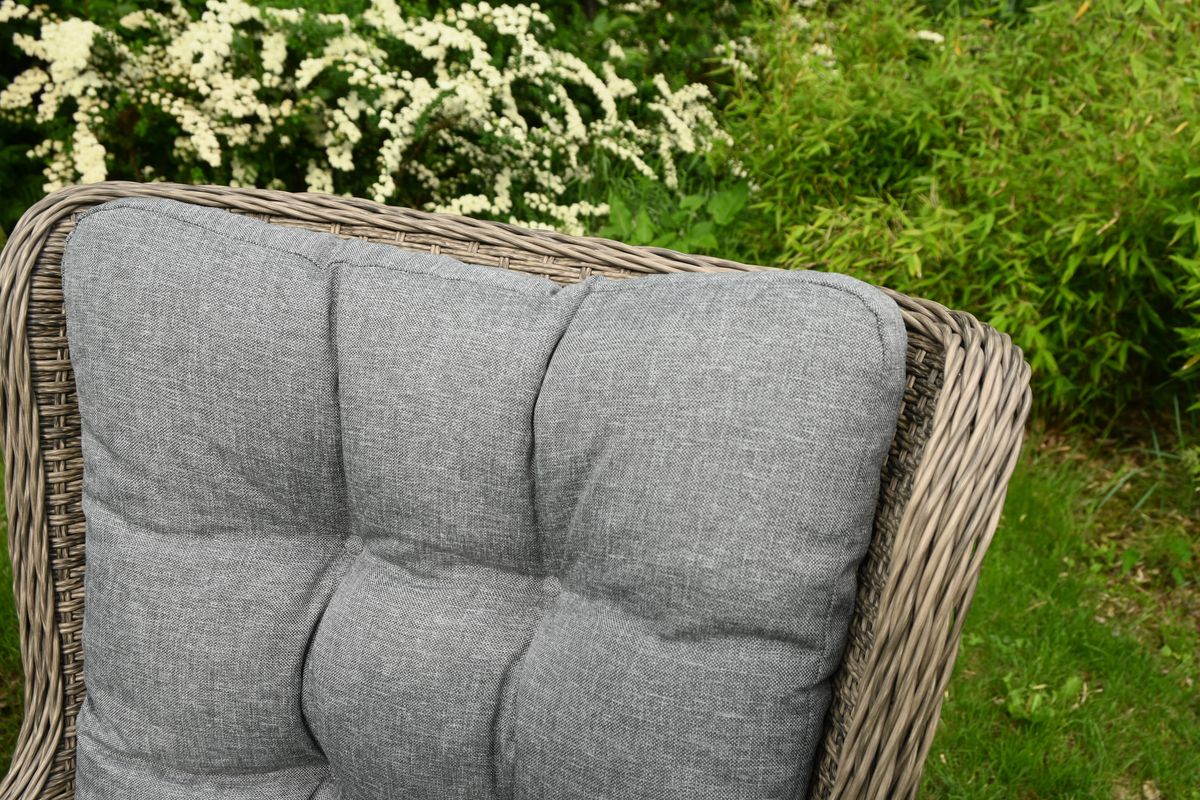 Allround Flock putesett til hvilestolsett - design Fibergrå, 4 puter