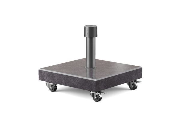 Hovedbilde Platinum Rome 40 kg parasollfot m/4 hjul - sort granitt