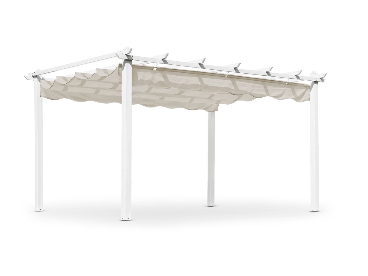 Hillerstorp tekstiltak til 3x4 m pergola - lys sand 