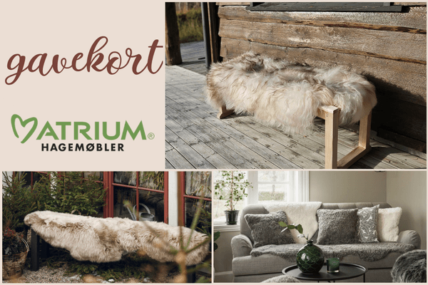 Hovedbilde Gavekort - Atrium hagemøbler