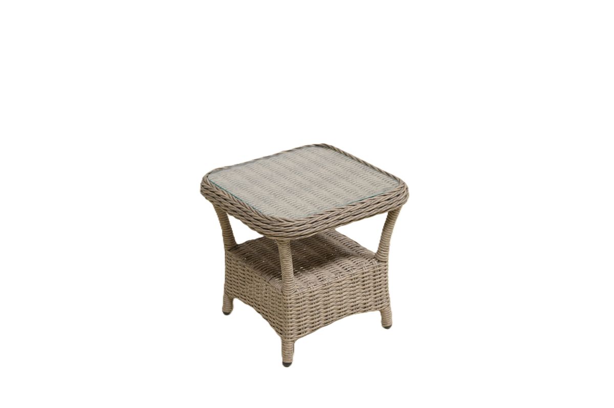 Caledonia sidebord 47x47 cm - natur