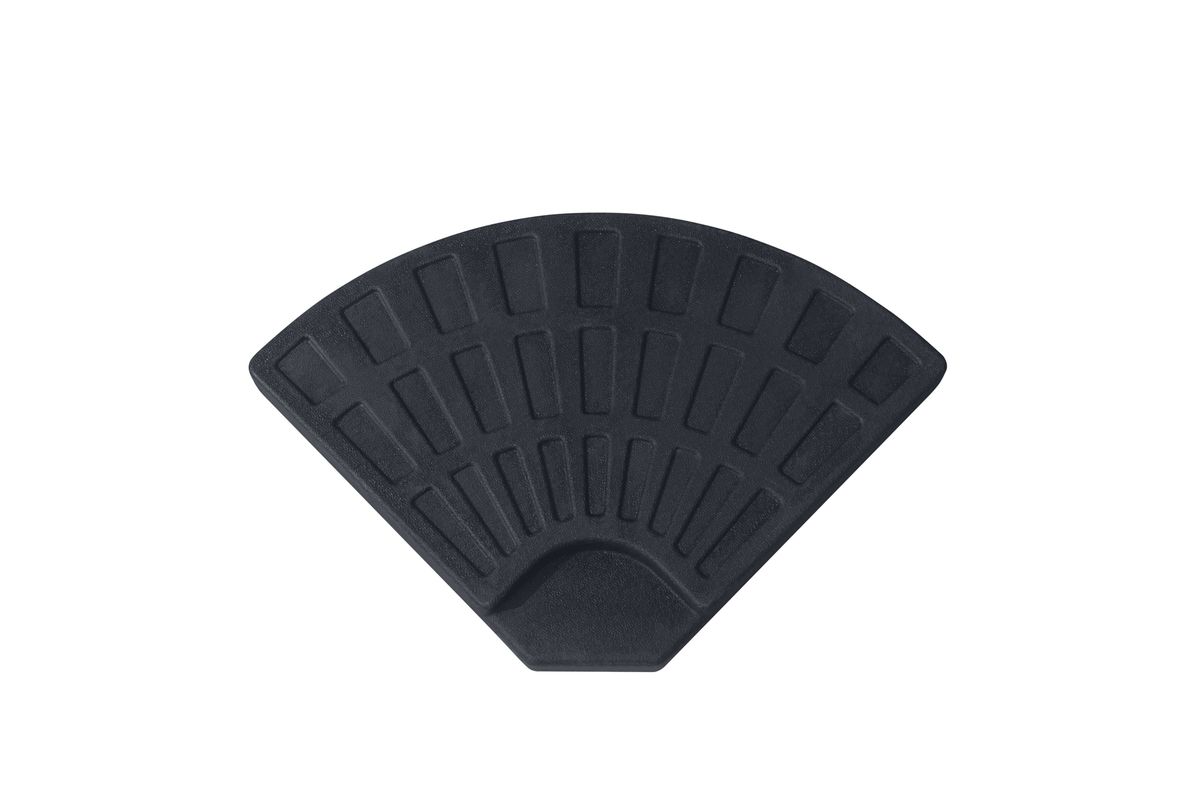 Plaston 23 kg parasollvekt for kryssfot - sort